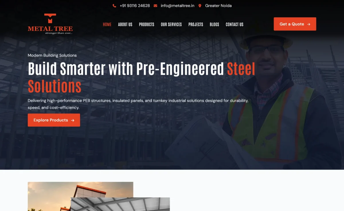 Metal Tree Home Page