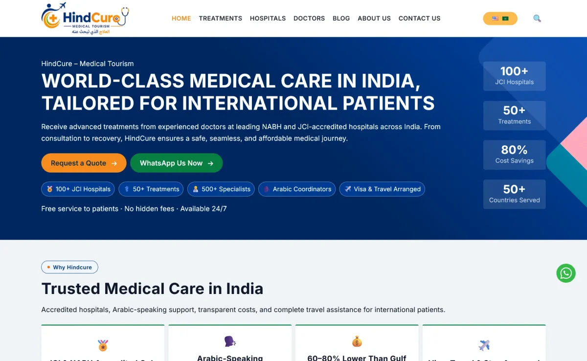 Hindcure Home Page